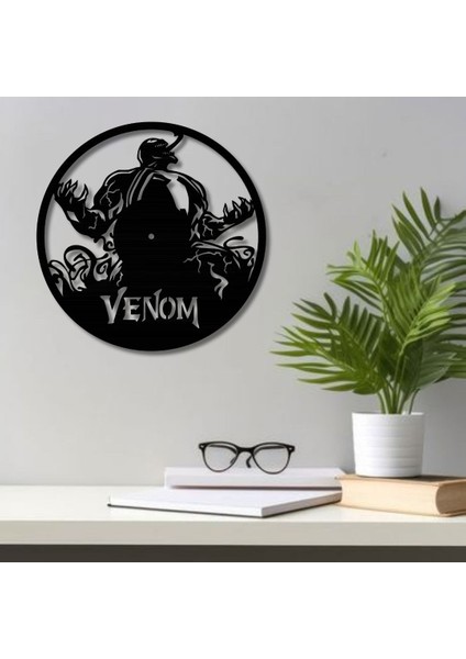 Venom 3.lü Duvar Süs Dekoru. Ahşap Lazer Kesim Duvar Tablo . Hediye Olarak Mükemmeldir