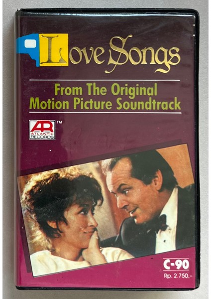 Love Songs From The Original Motion Picture Soundtrack Kaset (Dönem Endonezya Baskı Kaset)