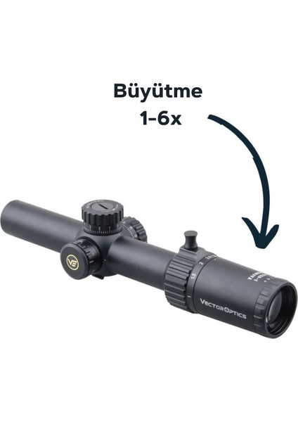 Taurus 1-6X24FFP Tüfek Dürbünü Scff-27