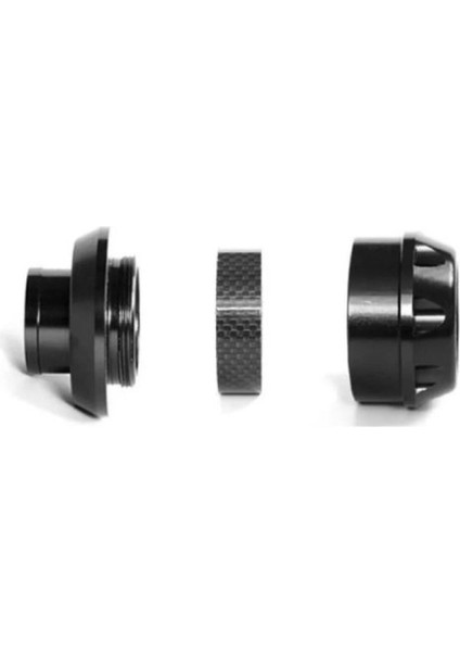 Motosiklet ,scooter Ön Teker Koruma Takozu Karbon Detaylı (Siyah Renk) 16 mm Millere Uygun fırsatları