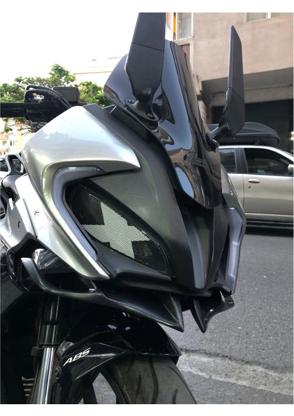 Cf Moto Sr 250 Winglet Ön Gaga ,far Altı Grenajı Ham Siyah Renk 2020-2024 _supermoto