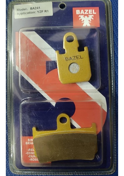 Yamaha Yzf R1 Ön Fren Disk Balatası 2007-2014 Uyumlu Kaliteli - Aras