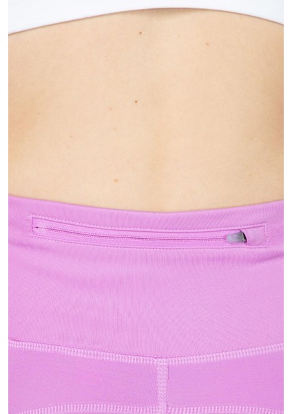 Epic Fast Women's Running Shorts Tayt 3 Cepli Biker Tayt Şort Lila fırsatları
