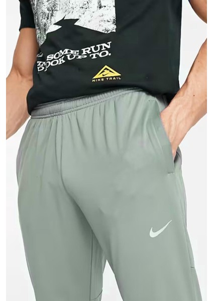 Dri Fit Challenger Woven Running Gray Erkek Eşofman Altı Gri