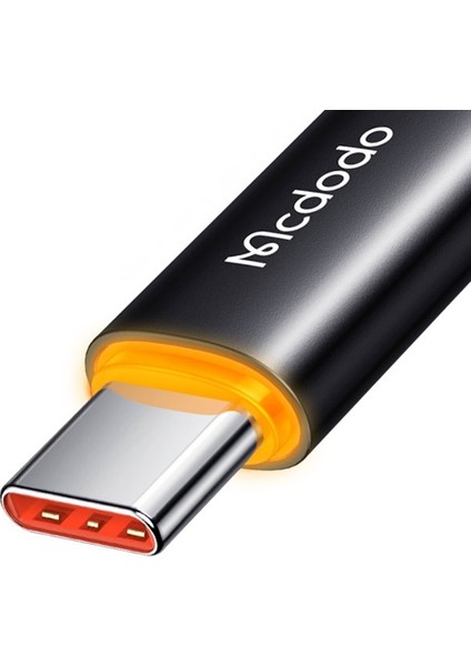 CA-3460 100W Usb-C - Usb-C Şarj ve Data Kablosu -1.2 M Siyah