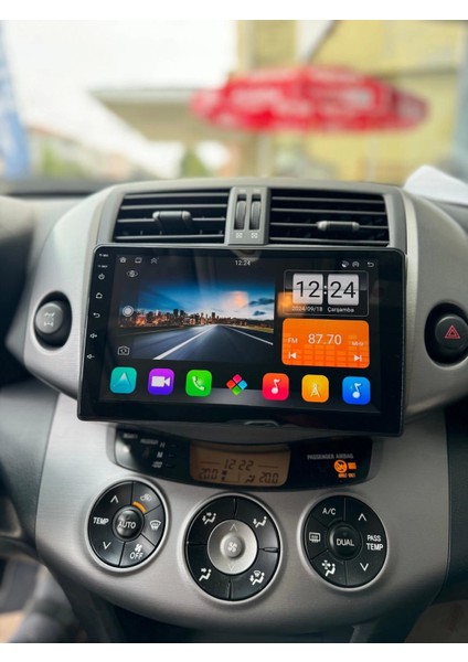 4gb RAM-64GB Hafıza Toyota Rav 4 2007-2012 Multimedia Ekran fiyatları