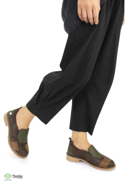 Kadın Hakiki Deri Günlük Ortopedik Bağcıksız Klasık Tarz Ayakkabı M25/KA3595 modelleri