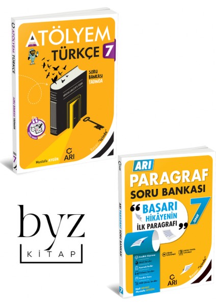 7. Sınıf Türkçe Atölyem- 7.sınıf Arı Paragraf Soru Bankası