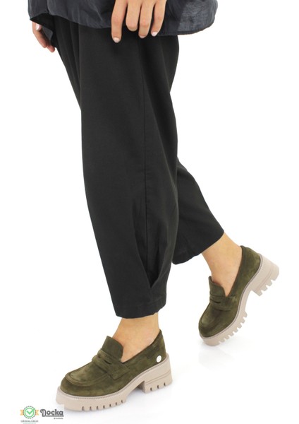 Kadın Hakiki Deri Günlük Ortopedik Loafer Ayakkabı M25/KA3075