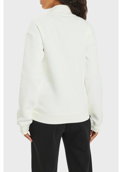 Midge Sweat Pamuklu Regular Fit Fermuarlı Dik Yaka V4BQ18KCHX0 Bayan Sweat V4BQ18 Kchx0 G042