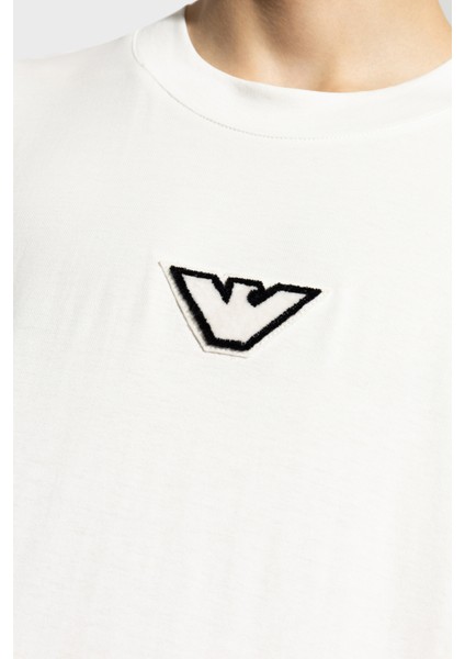 Logolu % 100 Pamuk Regular Fit Bisiklet Yaka T Shirt Erkek T Shirt 6D1TD7 1jocz 01C2 fırsatları
