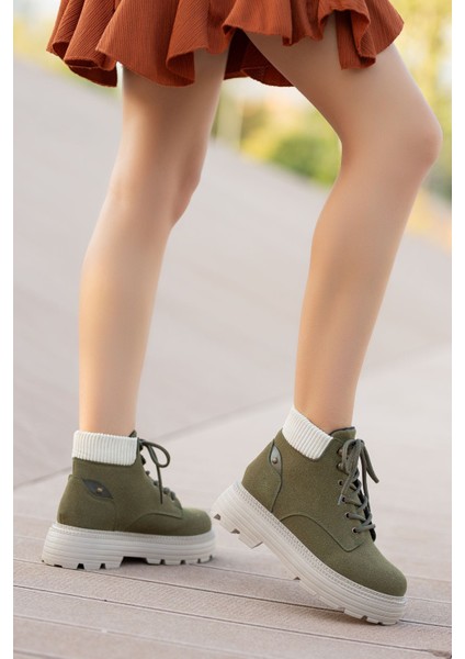 Joo Haki Cat Bağcık Detaylı Kadın Bot fiyatları