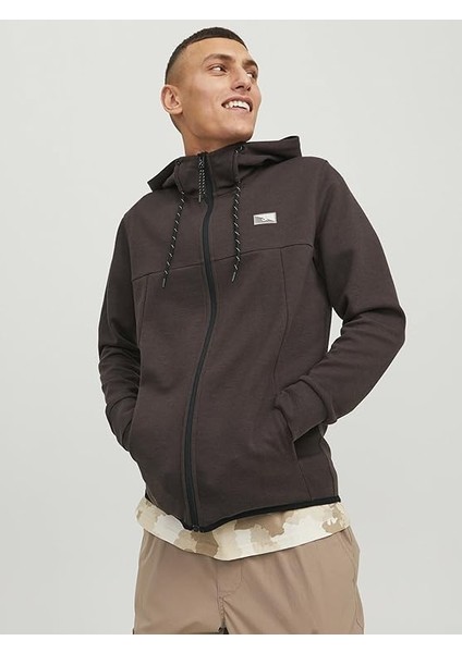 Jack & Jones Jcoair Sweat Zıp Hood Noos 12204926