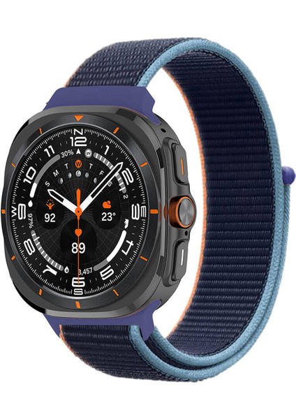 Samsung Galaxy Watch 7 Ultra Için Esnek Hasır Örgü Kordon Kayış - FC782