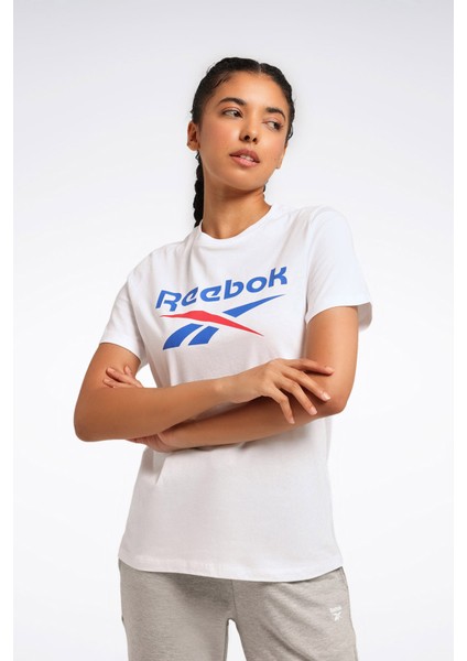 Rı Bl T-Shırt Beyaz Kadın Kısa Kol T-Shirt