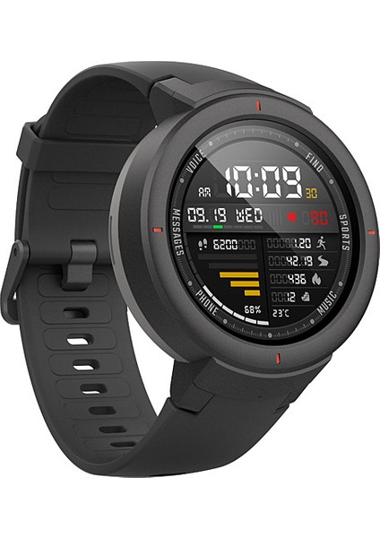 Amazfit Verge Bluetooth Nabız Gps Akıllı Saat - Global Versiyon -Siyah