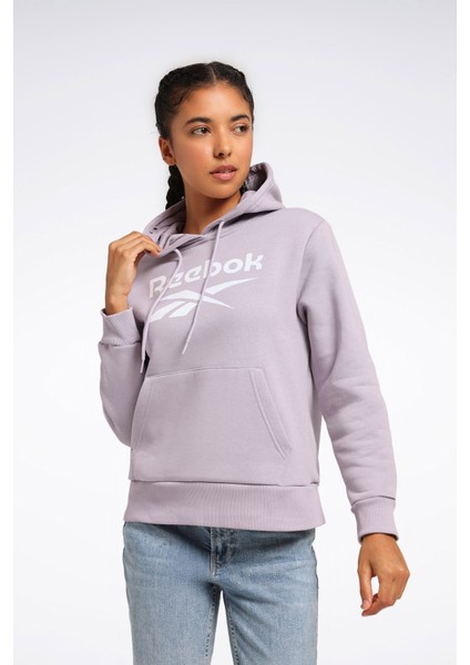 Rı Bl Fleece Hoodıe Lila Kadın Sweatshirt