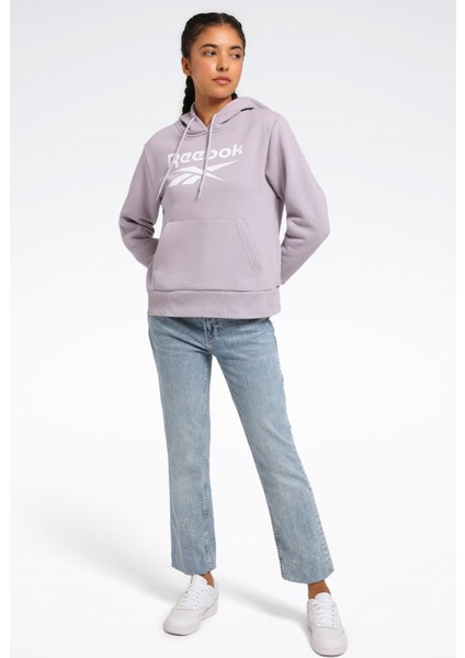 Rı Bl Fleece Hoodıe Lila Kadın Sweatshirt modelleri