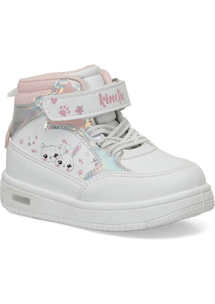 Drep Hı B 4pr Beyaz Kız Çocuk High Sneaker