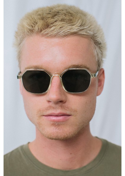 Sezar Bright Green Erkek Güneş Gözlüğü