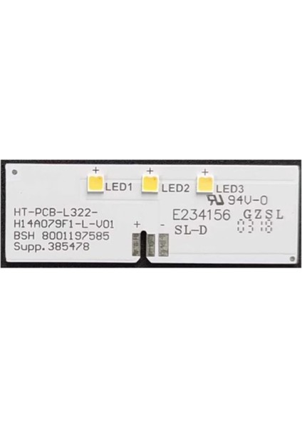 Buzdolabı Iç Aydınlatma Ledi LD79 HT-PCB-L322-H14A079B-L-V01 3 Çipli