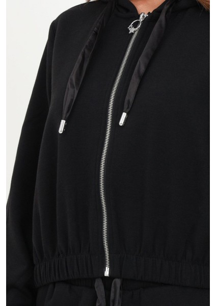 Scarlett Regular Fit Kapüşonlu Crop Sweat Bayan Sweat 15303845 modelleri
