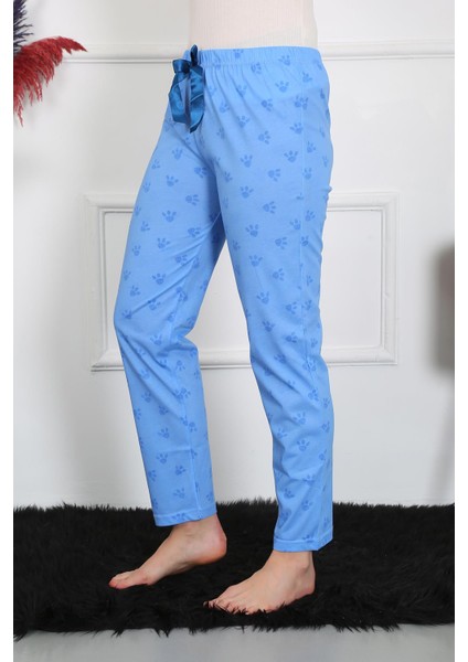 Kadın Pamuklu Tek Alt Pijama 27515