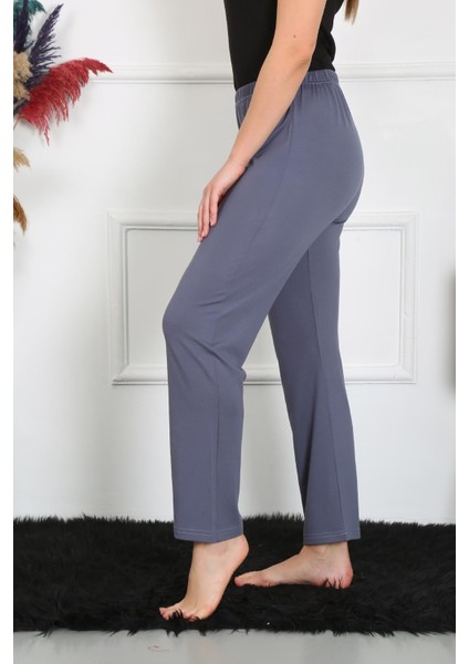 Kadın Pamuklu Tek Alt Pijama 27524