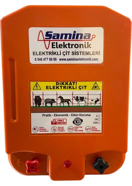 YGS12-3000 Elektrikli Çit Cihazı modelleri