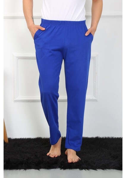 Erkek Pamuk Saks Tek Alt Pijama 27495 fiyatları