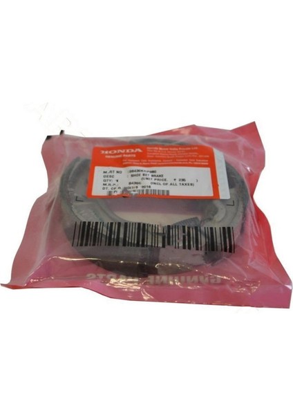 Alpha 110 Arka Fren Balatası