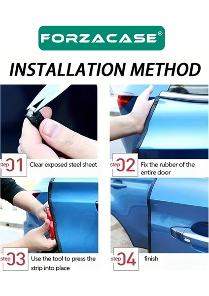 5 Metrelik Araba Kapı Kenar Koruma Şeridi Rulosu - FC784 fiyatları