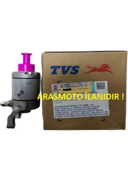Tvs Apache Rtr 150 -180 Marş Moturu Orjinal Marş Dinamosu _supermoto