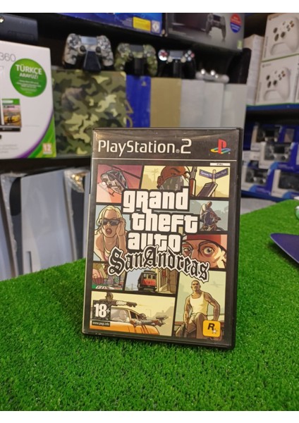 Gta San Andreas Ps2 Orjinal CD Dreamland Gameshop