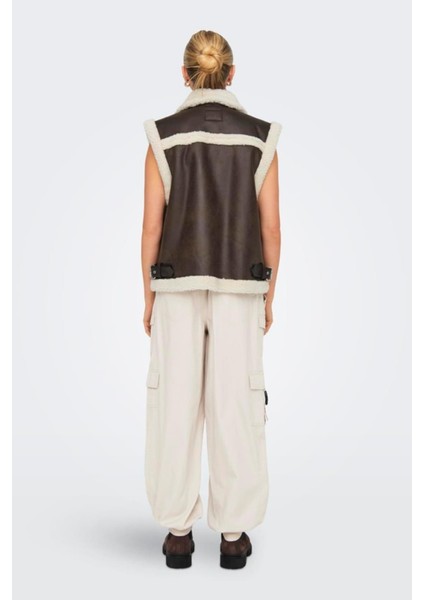 Onlbetty Bonded Waıstcoat cc Otw Kahverengi 15322433 modelleri