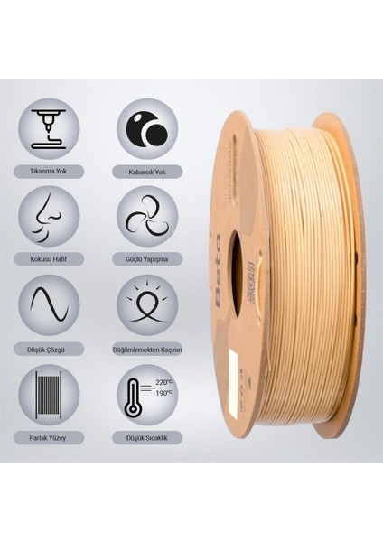 Pla+ Filament Doğal Ten 1,75MM 1kg