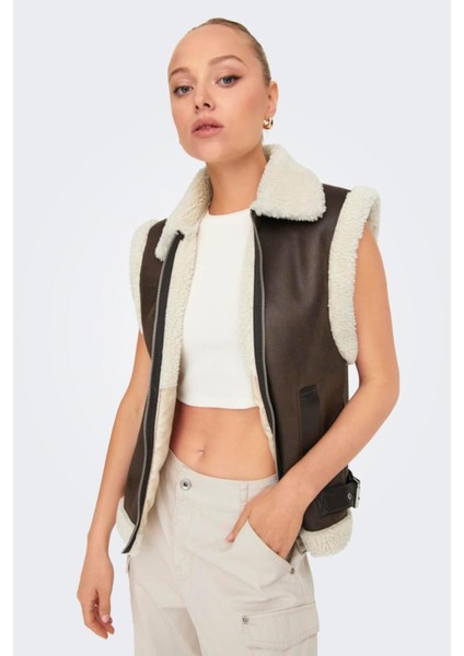 Onlbetty Bonded Waıstcoat cc Otw Kahverengi 15322433 fırsatları