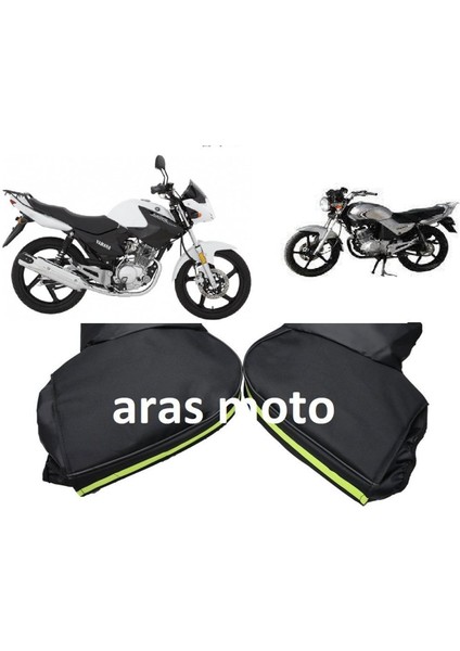 Yamaha Ybr 125-YBR 125 Esd Rüzgarlık Elcik Koruma Telefon Tutuculu