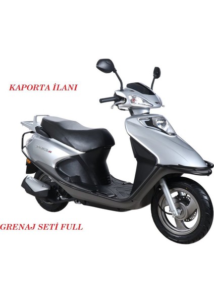 Rks Spontini 110 Grenaj Seti Kaporta Seti Gri _