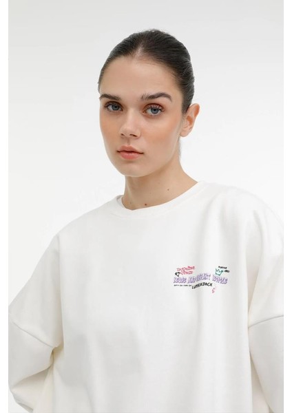 Wl Tına-B 16ES213 3pr Ekru Kadın Sweatshırt fiyatları