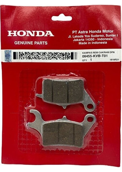 Dio 110 Orjinal Ön Fren Balatası