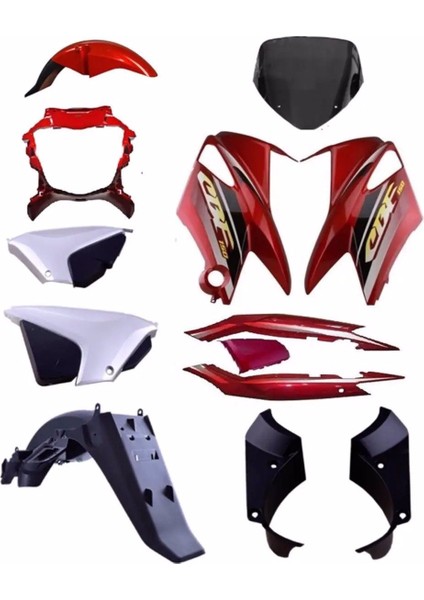 Honda Cbf 150 Kaporta Grenaj Seti Kırmızı