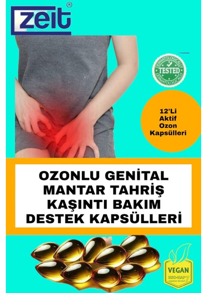 Ozonlu Genital Bakım Kremi |Kararma Giderme & Mantar Tedavisi