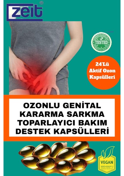 Ozonlu Genital Bakım Kremi |Kararma Giderme & Mantar Tedavisi