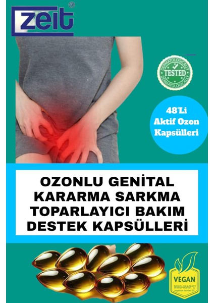 Ozonlu Genital Bakım Kremi |Kararma Giderme & Mantar Tedavisi