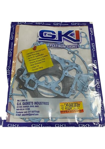 Bajaj Pulsar Ns 200-RS 200 Conta Seti