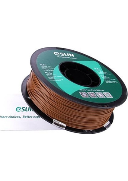 Urhanshop Esun Kahverengi Pla+ Filament 1.75MM 1 kg Plus