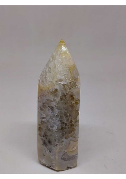 Kalsedon & Akik Druze Taşı Koleksiyonluk Piramit Uçlu (52972) fırsatları