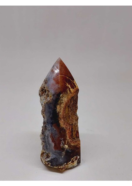 Kalsedon & Akik Druze Taşı Koleksiyonluk Piramit Uçlu (52976) indirimleri