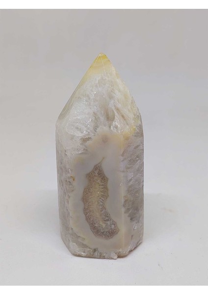 Kalsedon & Akik Druze Taşı Koleksiyonluk Piramit Uçlu (52972) indirimleri